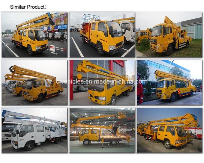 High Quality 1suzu 16m Telescopic Boom Man Lift Truck Aerial Platform Truck for Sale