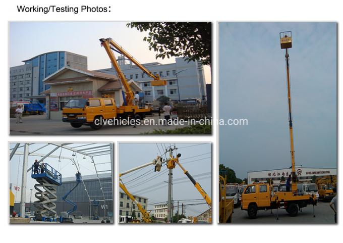 High Quality 1suzu 16m Telescopic Boom Man Lift Truck Aerial Platform Truck for Sale