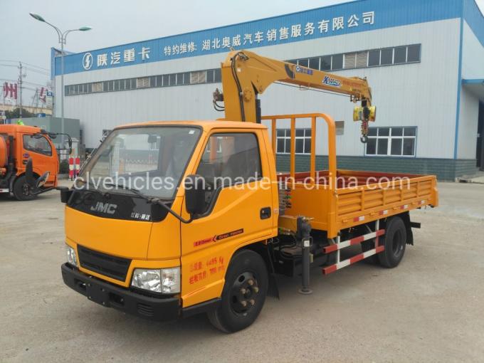 Sinotruk HOWO 4X2 5ton Truck with Crane 4ton Telescopic Boom Crane Truck