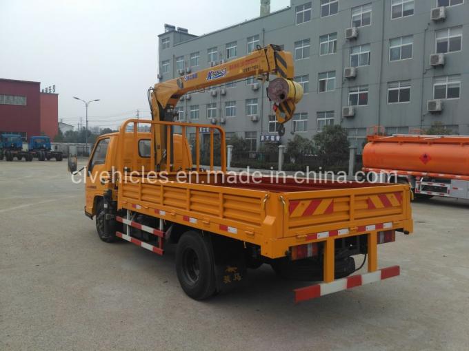 Sinotruk HOWO 4X2 5ton Truck with Crane 4ton Telescopic Boom Crane Truck