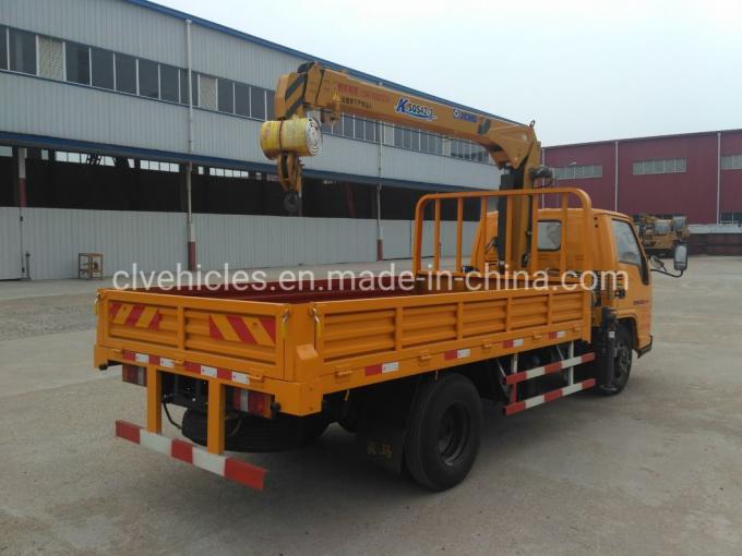 Sinotruk HOWO 4X2 5ton Truck with Crane 4ton Telescopic Boom Crane Truck