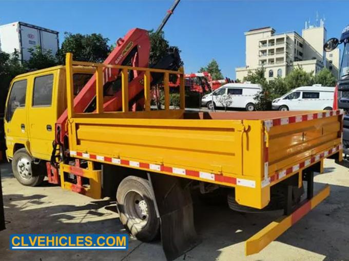 NPR NQR NKR ISUZU Truck Mounted Crane 3 ton Knuckle Crane Truck
