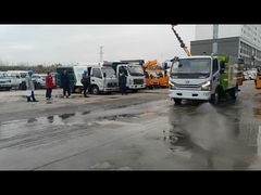 190hp ELF ISUZU Road Sweeper Truck 2300L 5000L Garbage Collection