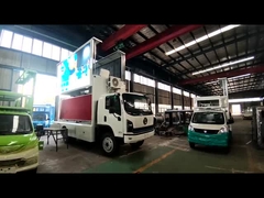 SHACMAN 4x2 Mobile LED Screen Truck