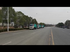 3 units of Compactor garbage truck with different brand chassises