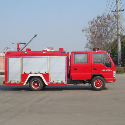 100P ISUZU Fire Fighting Truck Light Duty 98hp 3000kg Max Load