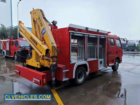 600P 130hp ISUZU Fire Fighting Emergency Rescue Truck Diesel Engine