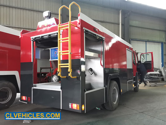 F Series 205hp ISUZU Fire Fighting Truck Fire Extinguisher Service Truck 4x2 Type