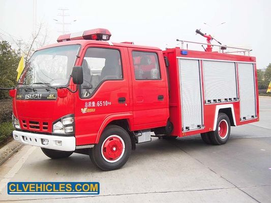 N-Series NQR NPR ISUZU Fire Fighting Truck 3000L For Fire Extinguishing