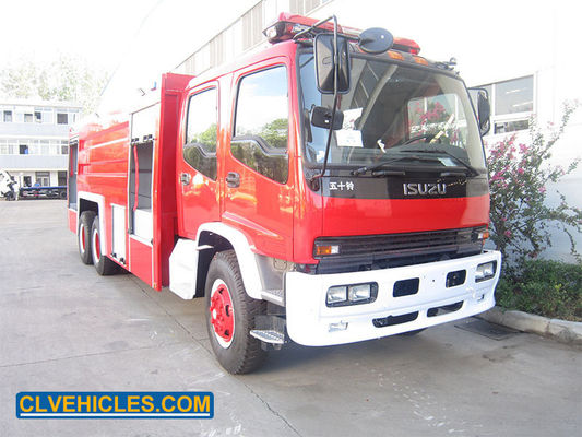 ISUZU FVZ 6X4 Firefighter Fire Truck With 15000L Water Tank Capacity