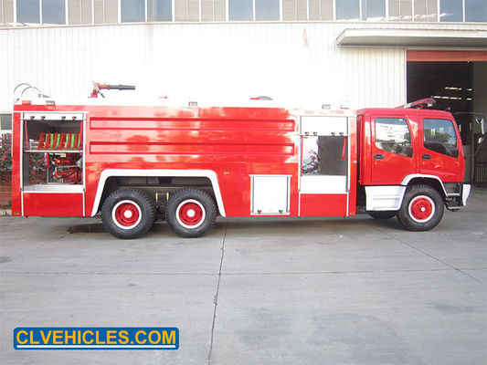 ISUZU FVZ 6X4 Firefighter Fire Truck With 15000L Water Tank Capacity