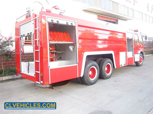 ISUZU FVZ 6X4 Firefighter Fire Truck With 15000L Water Tank Capacity