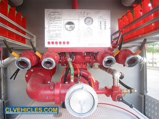 ISUZU FVZ 6X4 Firefighter Fire Truck With 15000L Water Tank Capacity