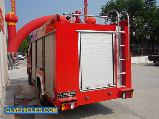100P 3CBM ISUZU Fire Fighting Truck Light Duty 80km/h 7000kg