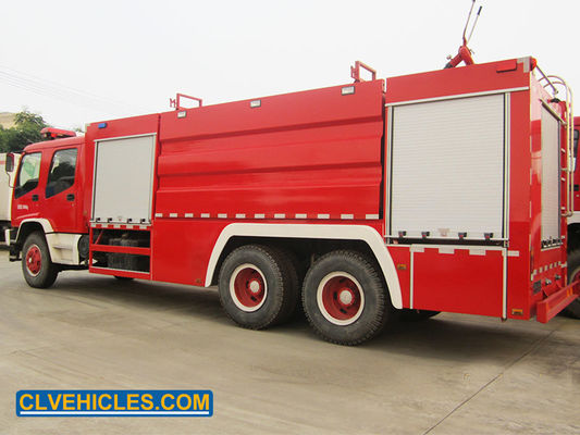 FVZ 300hp ISUZU Fire Fighting Truck 16000 Liters Water Tank Fire Truck
