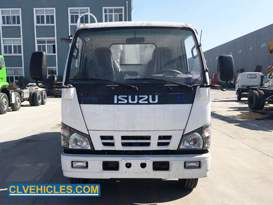 Diesel Hydraulic ISUZU Garbage Truck 130hp 6CBM Compactor Garbage Truck