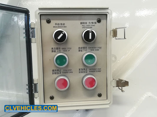 700P 190hp ISUZU Garbage Truck Compressed Rubbish Power Steering