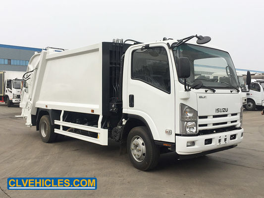 ISUZU ELF Diesel Waste Management Garbage Truck 190hp 10ton