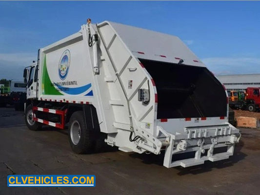 FTR 12CBM 205Hp ISUZU Garbage Truck Diesel Compressed Garbage Truck