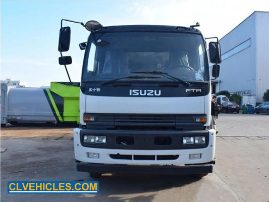 FTR 12CBM 205Hp ISUZU Garbage Truck Diesel Compressed Garbage Truck