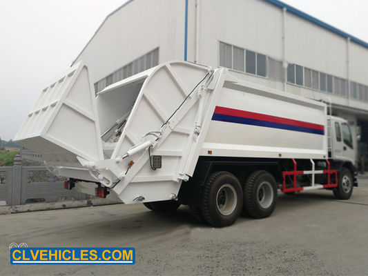 FVZ 6X4 300hp ISUZU Garbage Truck 20CBM Small Trash Compactor Truck