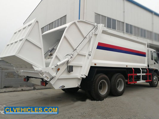 FVZ 6X4 300hp ISUZU Garbage Truck 20CBM Small Trash Compactor Truck