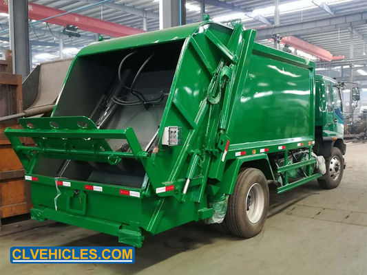 ISUZU FVR 240hp Compact Garbage Truck 15CBM 4x2  For Industrial Use