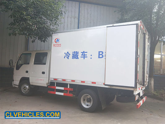ISUZU ELF Refrigerator Freezer Truck Crew Cab Diesel Light Duty