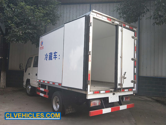 ISUZU ELF Refrigerator Freezer Truck Crew Cab Diesel Light Duty
