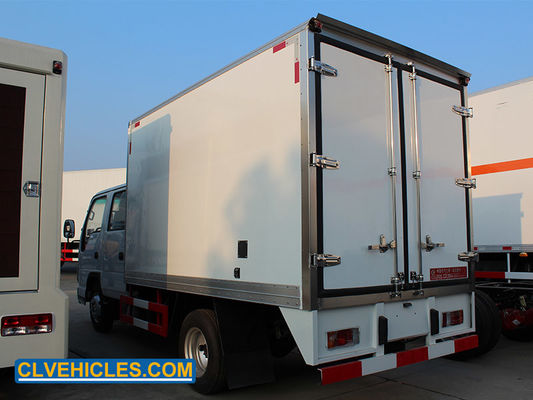 ISUZU ELF Refrigerator Freezer Truck Crew Cab Diesel Light Duty