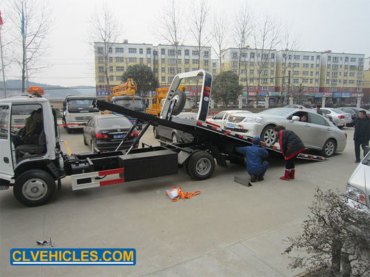 ISUZU N Series Wrecker Tow Truck 130hp 4 ton with Seatbelts for Safety