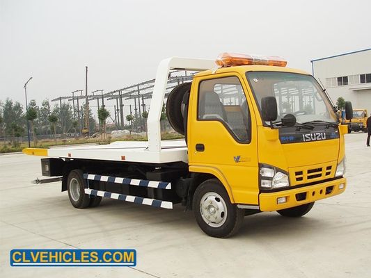 ISUZU N Series Flatbed Wrecker 130hp 4x2 5600mm Length High Durability