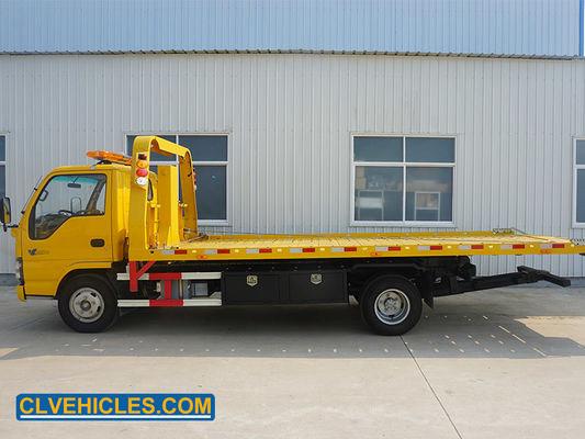 4ton Flatbed ISUZU 130hp Wrecker Tow Truck