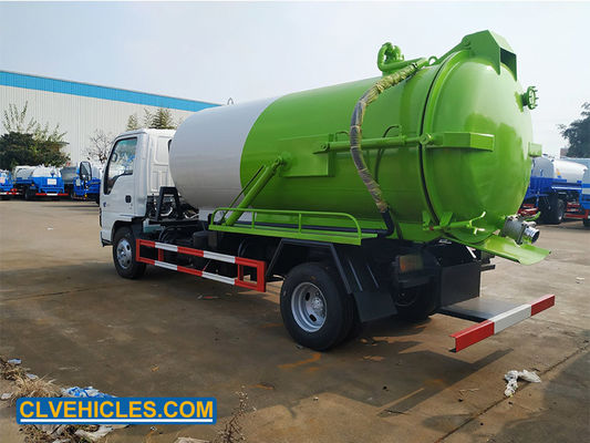 N Series ISUZU Sewage Suction Truck 4x2 Chassis 130hp