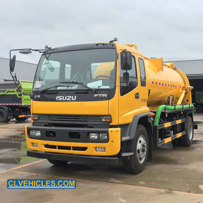 FTR 190hp ISUZU 15,000 Liters Sewage Suction Truck