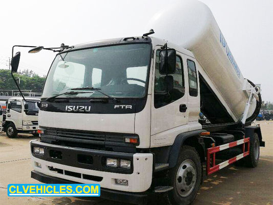 FTR 205hp 10CBM 15CBM ISUZU Sewage Suction Truck