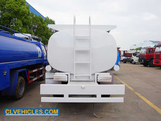 600P ISUZU Fuel Tanker Truck  130hp 5000 Liters Gasoline Tank Truck