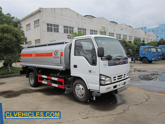 ISUZU N Series Gasoline Tanker Truck 130hp 6000 Liters For Long Distance Hauling