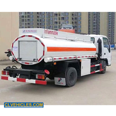 ISUZU Fuel Tanker Truck  With Hose Reel And Rollover Protection System