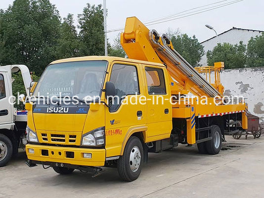 4X2 ISUZU Aerial Platform Truck 22m Truck Mounted Hydraulic Platform