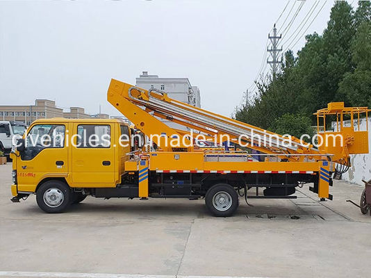 4X2 ISUZU Aerial Platform Truck 22m Truck Mounted Hydraulic Platform