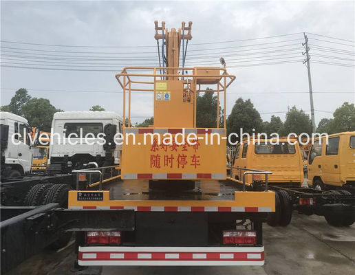 4X2 ISUZU Aerial Platform Truck 22m Truck Mounted Hydraulic Platform
