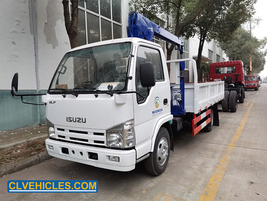 ELF ISUZU Truck Mounted Crane 98hp 4X2 3 Arm Lifting Boom