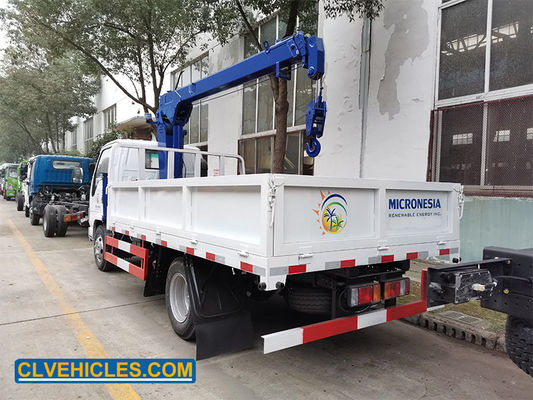 ELF ISUZU Truck Mounted Crane 98hp 4X2 3 Arm Lifting Boom