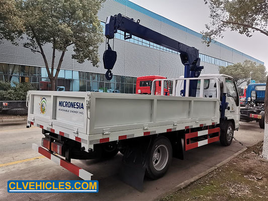 ELF ISUZU Truck Mounted Crane 98hp 4X2 3 Arm Lifting Boom