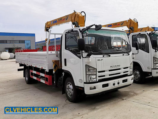 ISUZU 700P Crane Lifting Truck 190hp 4X2 5 Ton High Performance
