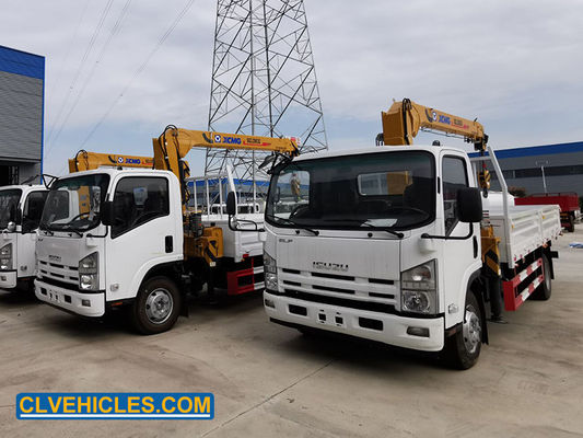 ISUZU 700P Crane Lifting Truck 190hp 4X2 5 Ton High Performance