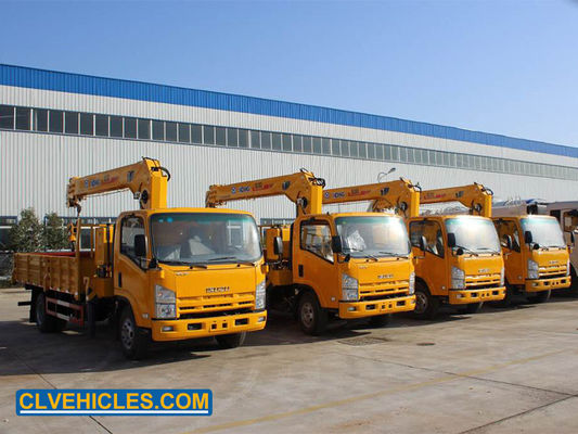 ISUZU ELF 190hp Truck Loader Crane 5 ton 10m Lifting Straight Boom