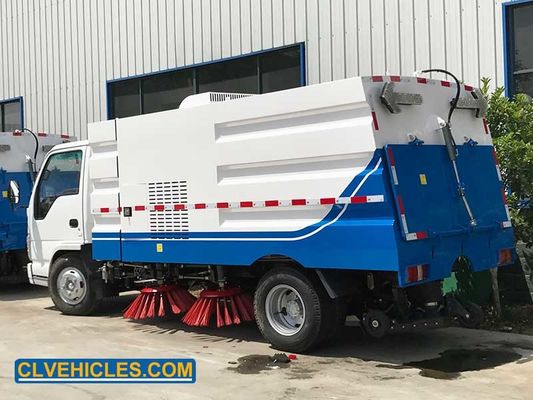 100P ELF 98hp ISUZU Road Sweeper Truck 5000L Euro 3 Emission
