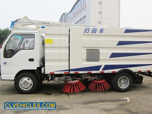 Light Duty ISUZU Road Sweeper Truck 130hp clw Street Cleaning Truck